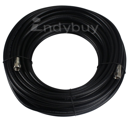 50-Feet RG6 Video Cable with Ground Wire Black